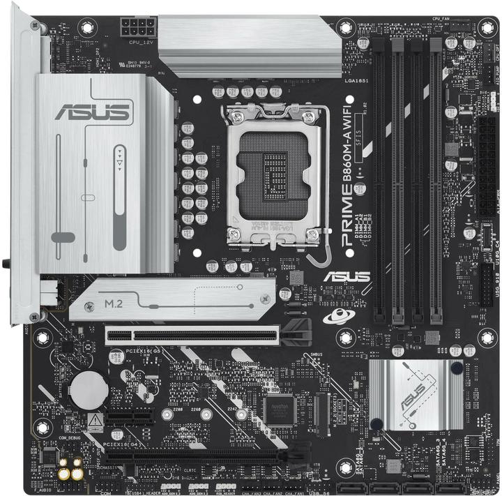 Actual product image ASUS PRIME B860M-A WIFI (LGA 1851, Intel B860, mATX)