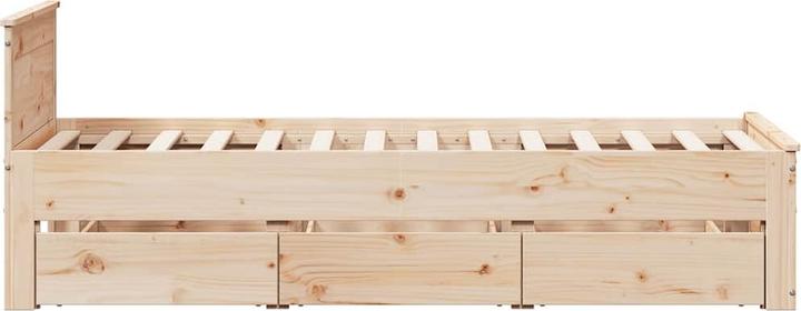 Image du produit VidaXL Lit sans matelas avec tête de lit 120 x 200cm en pin (120 x 200 cm)