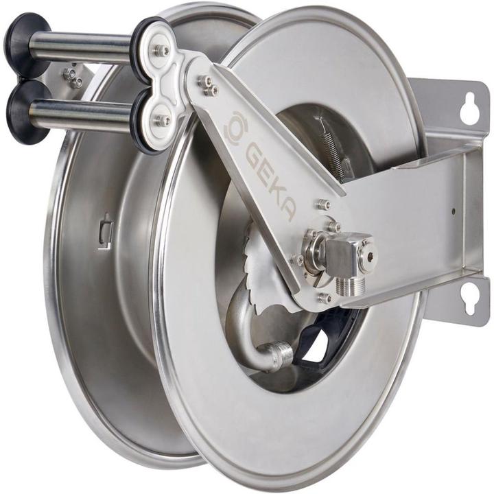 Geka Schlauchaufroller EA15 Anschl.-Gew.26,44mm G 3/4 AG Zoll VA