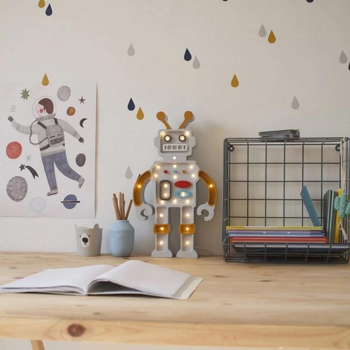 Image du produit Little Lights Lampe de nuit Robot