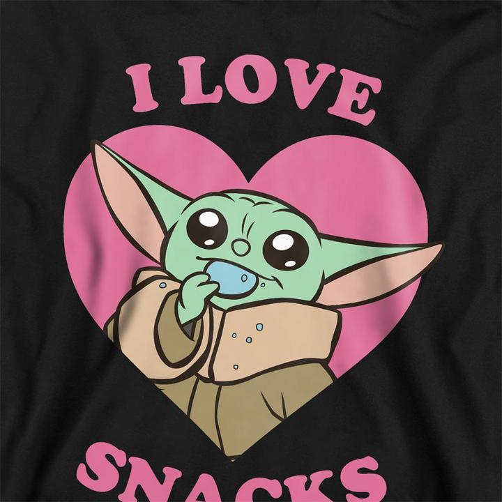 Produktbild Star Wars I Love Snacks Kapuzenpullover (128)