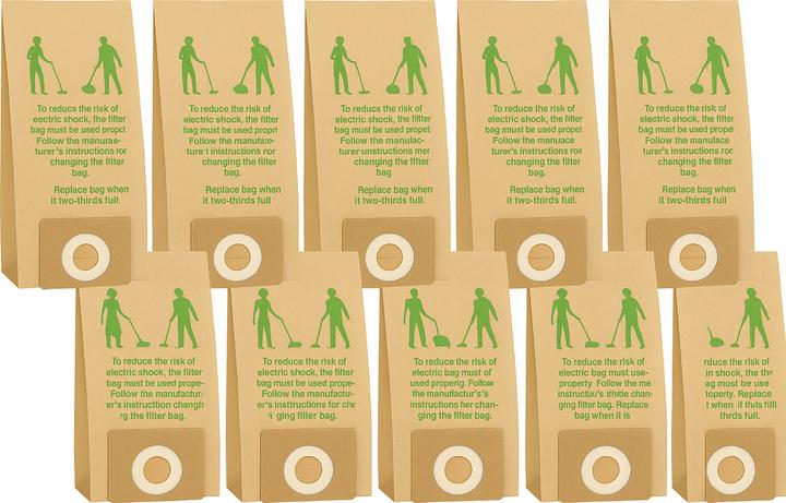 Immagine prodotto Plutoos 10 sacchetti per aspirapolvere adatti ai modelli Vorwerk Kobold 130, 131 e SC (10x)