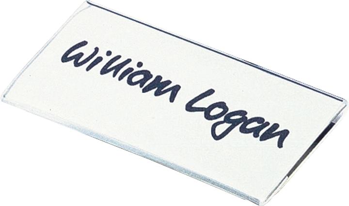 Image du produit Durable Plaques nominatives en acrylique avec clip combiné