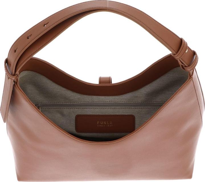 Produktbild Furla hobo bag goccia m in leather color brandy