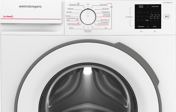 Produktbild Elektra Bregenz elektrabregenz WAFX81430T Waschmaschine 8 kg (8 kg, Links)