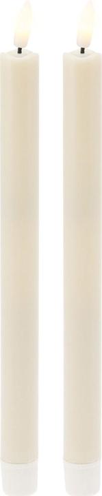 Actual product image Home&Styling LED candle set, flickering, ivory/white (9x)