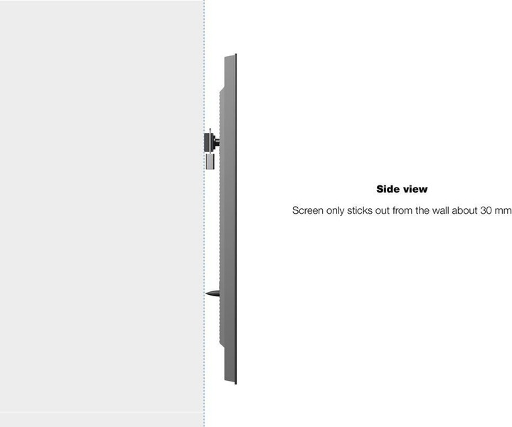 Image du produit Multibrackets M Universal Public Wallmount Black Small