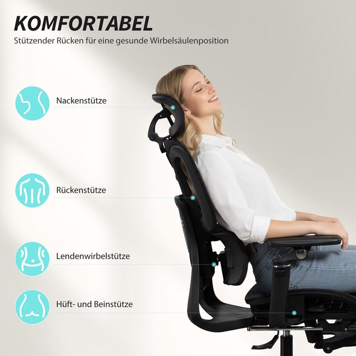 Image du produit Homcom Chaise de bureau (45 - 55 cm)
