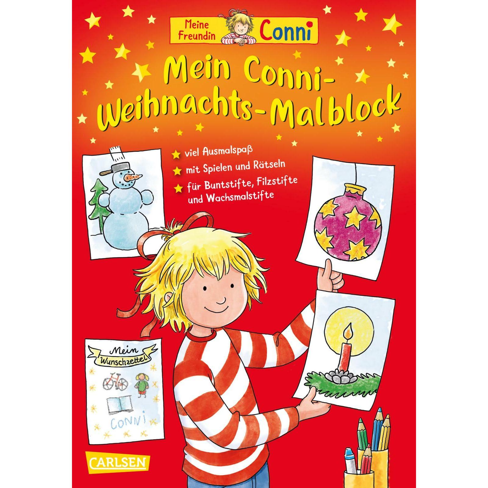 Carlsen Conni Weihnachts-Malblock