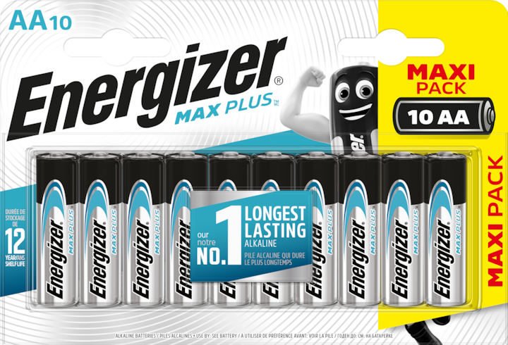 Produktbild Energizer Max Plus Alkaline (10 Stk., AA)