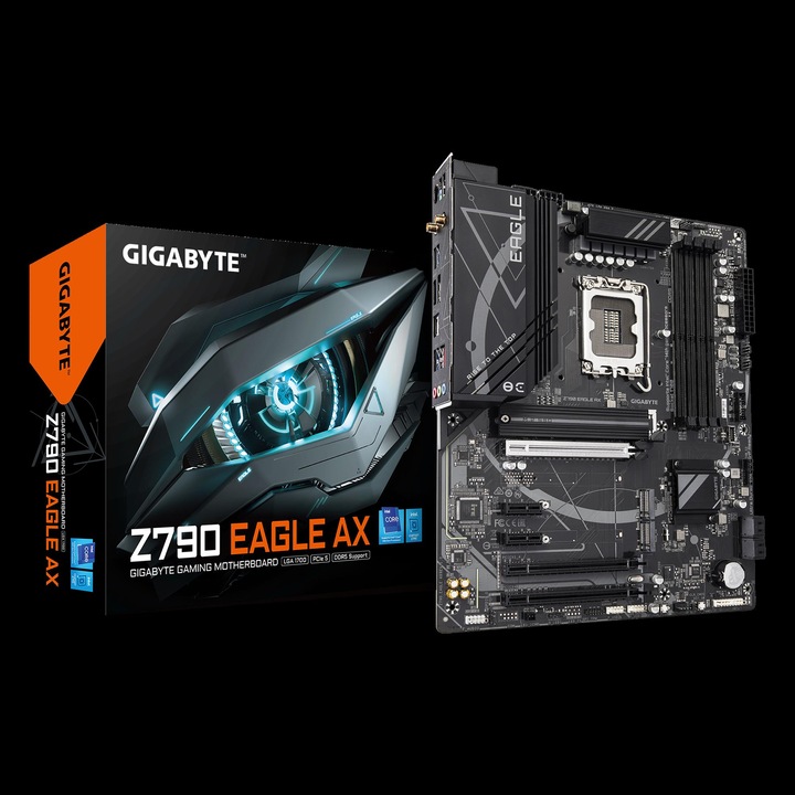 Produktbild Gigabyte Z790 EAGLE AX (rev. 1.x) (LGA 1700, Intel Z790 Express, ATX)