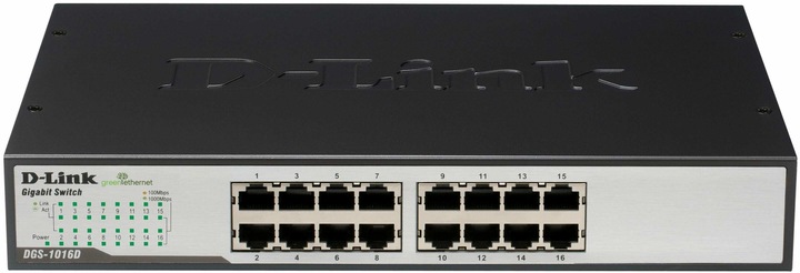 Image du produit D-Link Dgs-1016e (16 Ports)
