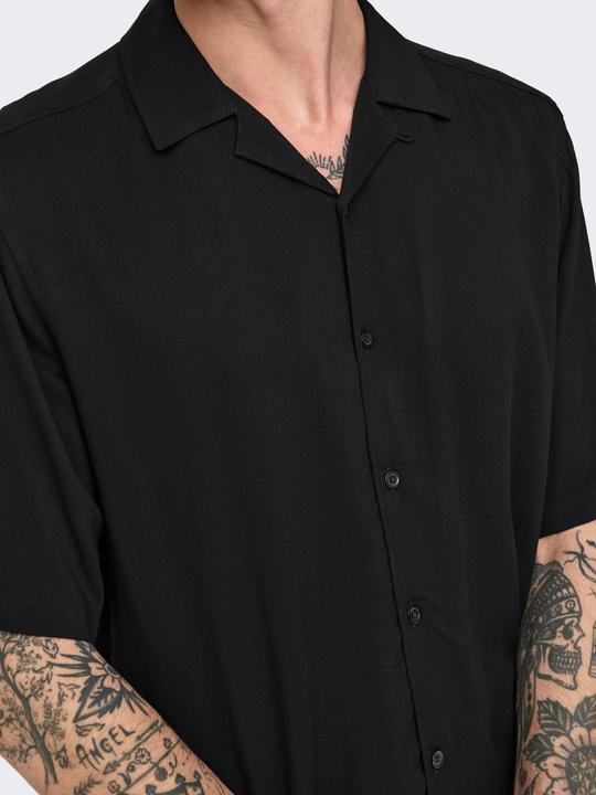 Image du produit Only & Sons Chemise unie à manches courtes (XL)