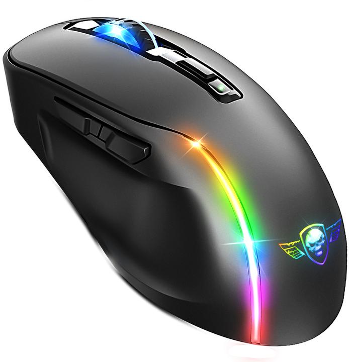 Actual product image Spirit Of Gamer Elite M50 DARK wireless gaming mouse (Wireless)