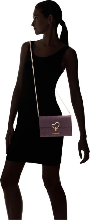 Actual product image Love Moschino Velour Pouch