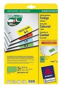 Produktbild Avery Etiketten ablösbarer Klebstoff
