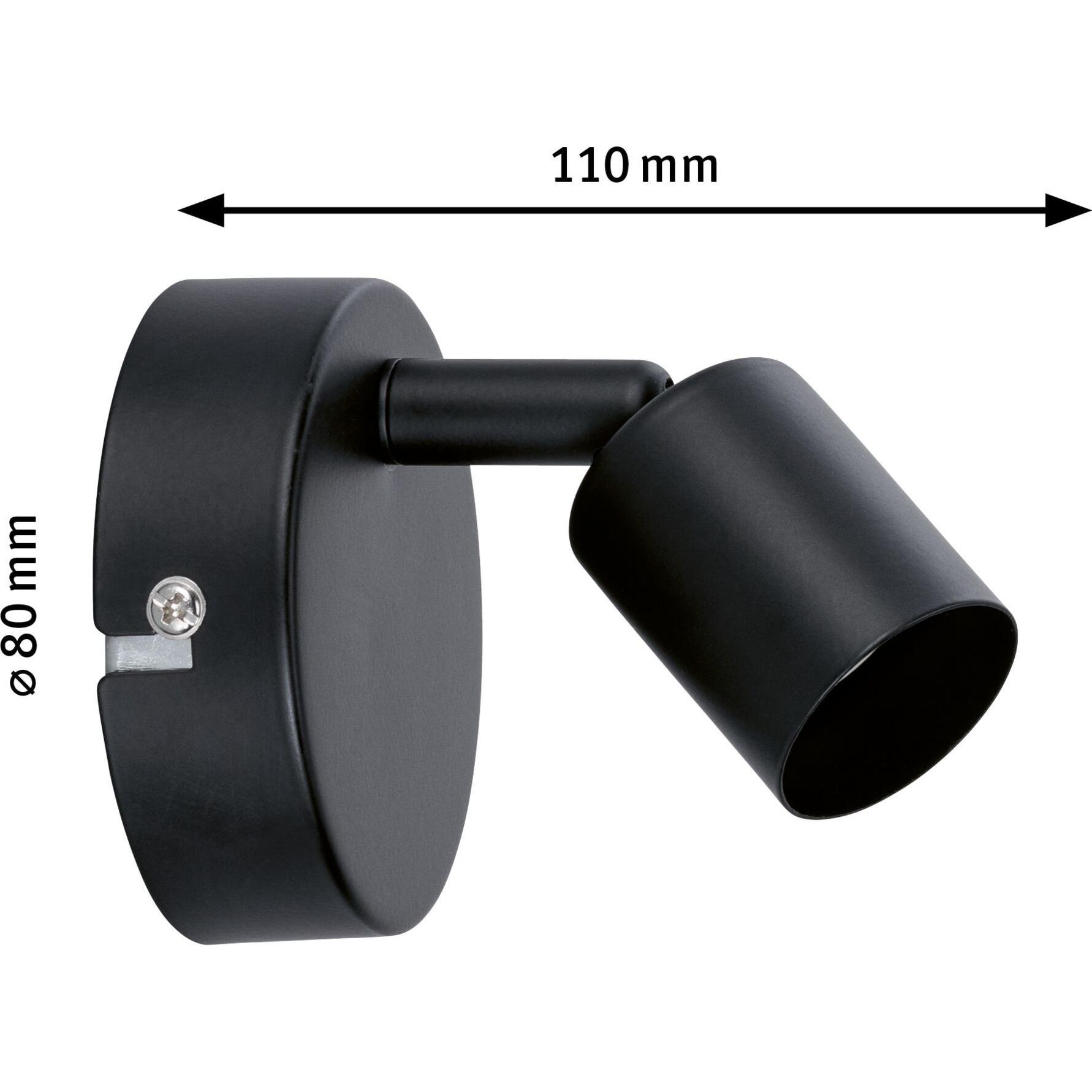 Paulmann Nero Applique + Plafoniera, Carolina (Gu10)