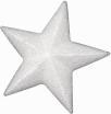 Actual product image Rayher Styrofoam star, 10 cm