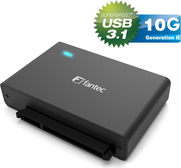 Immagine prodotto Fantec Adattatore da USB 3.1 a SATA (3.5", 2.5")