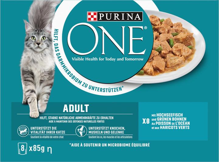 Image du produit Purina ONE Poisson océanique (Adulte, 8 pcs, 85 g)