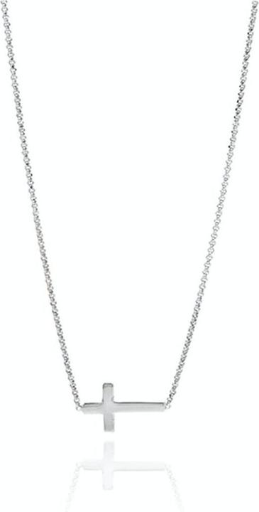 Amen Pray & Love Cross Halskette (925er Silber, 40 - 44 cm)