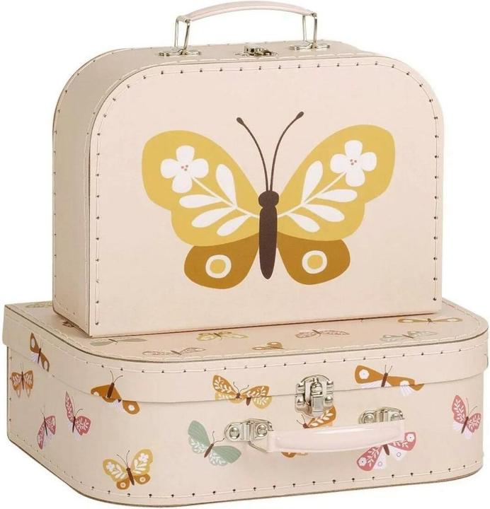 Immagine prodotto A Little Lovely Company Set di valigie con farfalle