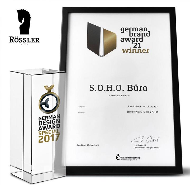 Actual product image Rössler Drawer box Soho opal (A4)