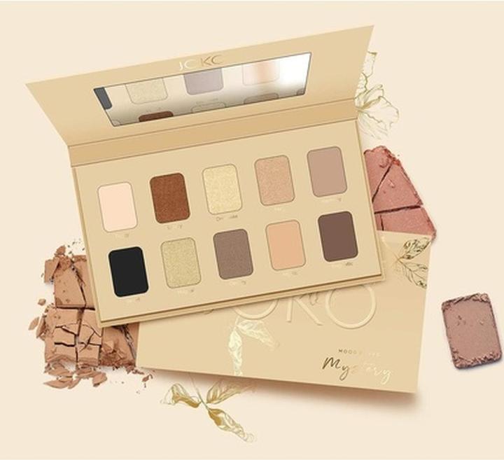 Actual product image Jokon Mood Board eyeshadow palette from 10 Mystery 15g (10 Mystery)