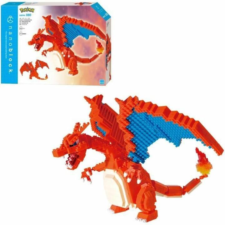Image du produit Nanoblock Pokémon Charizard Édition Deluxe
