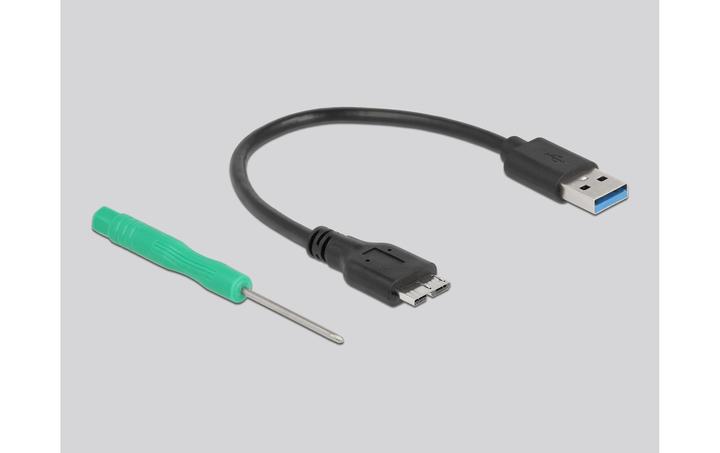 Productafbeelding Delock Externe behuizing SuperSpeed USB voor M.2 SATA SSD Sleutel B (M.2)