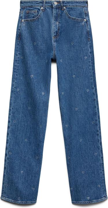 Actual product image Vero Moda VMTESSA Hohe Taille Weiter Beinschnitt Jeans Weit geschnitten (W26/L34)