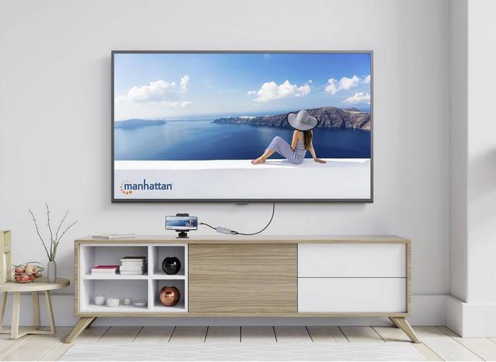 Produktbild Manhattan USB-C auf HDMI 3-in-1 Docking-Konverter mit Power Delivery (USB-C, 3 Ports)