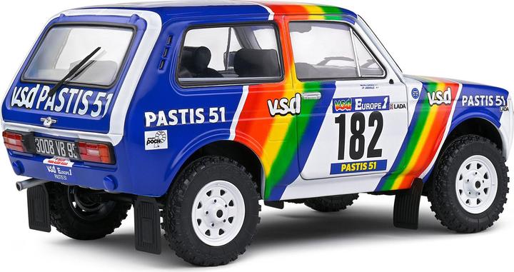 Image du produit Solido 1:18 Lada Niva Paris-Dakar #182 blanc