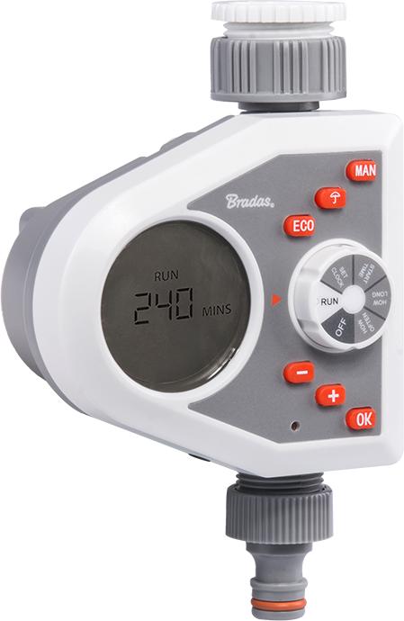 Bradas Electronic one-way irrigation controller (Irrigation computer)