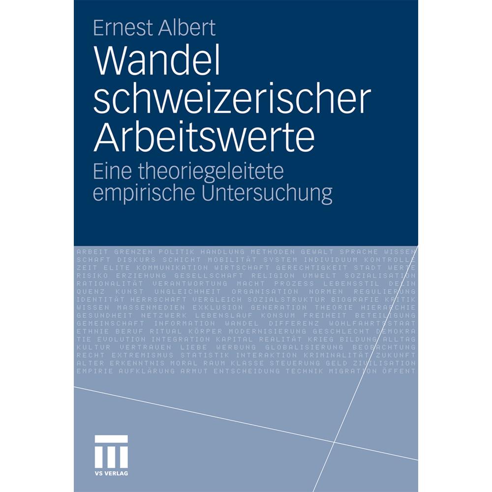 Wandel schweizerischer Arbeitswerte, Fachbücher