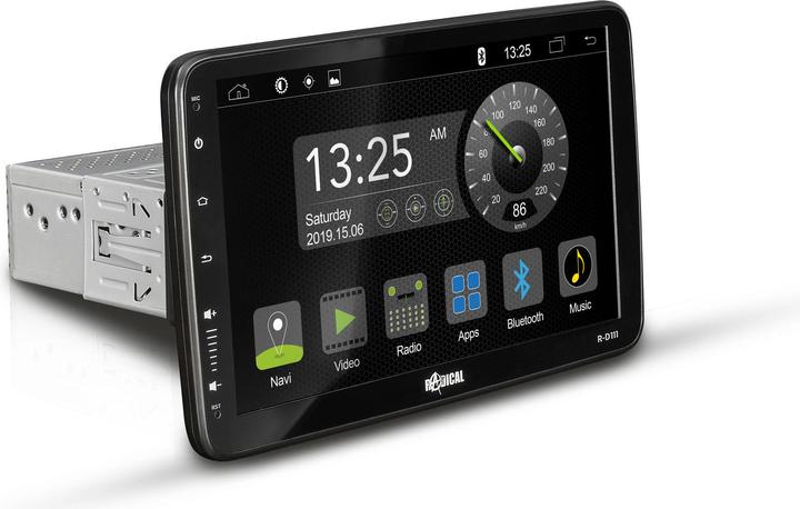 Image du produit Radical R-D111 1-DIN (Voiture Android, Apple Carplay)