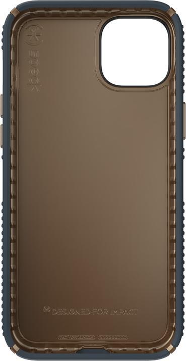 Produktbild speck Presidio2 Grip – Rutschfeste iPhone 15 Plus/14 Plus Hülle (Anthrazit/Cool Bronze/Schiefer) (Apple iPhone 14 Plus, Apple iPhone 15 Plus)