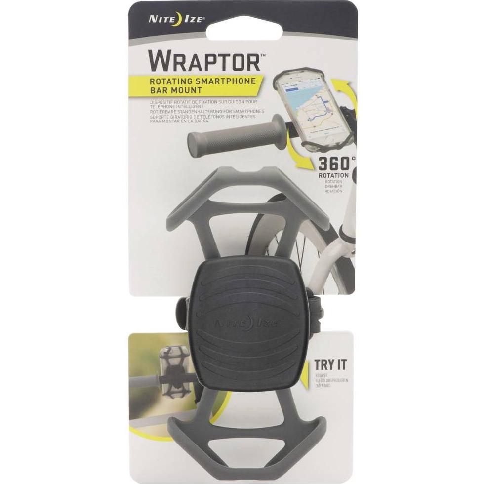 Nite Ize Wraptor Handy Ständer Schwarz, Smartphone Halterung, Schwarz