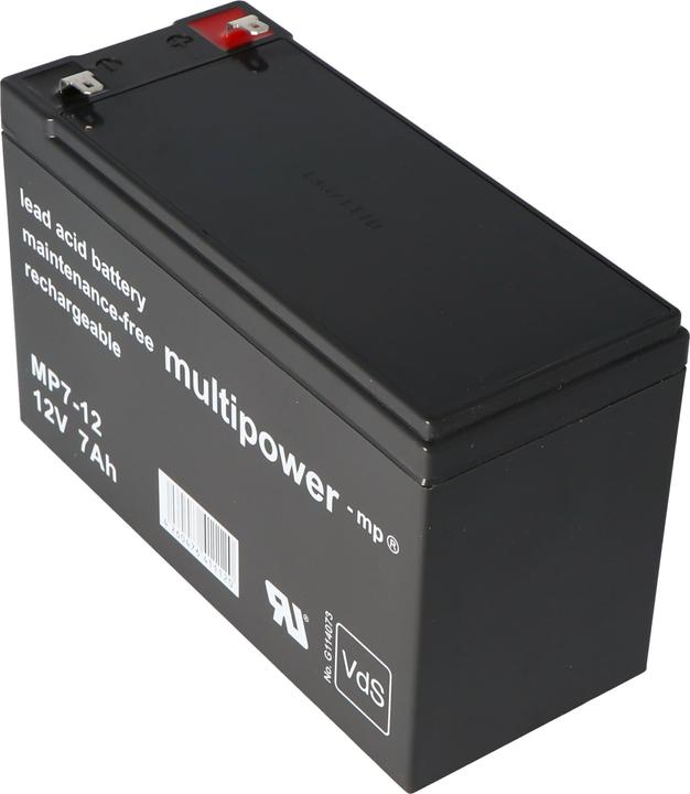 Immagine prodotto Multipower Akku MP7-12 (12 V, 7 Ah)
