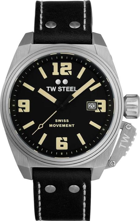 Immagine prodotto TW-Steel TW1101 Orologio da uomo Canteen 42mm 10ATM (Orologio da polso analogico, 42 mm)