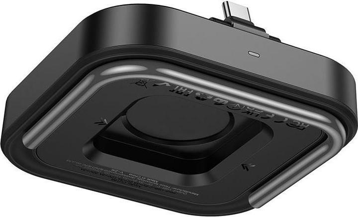 Actual product image Hoco ładowarka biurkowa 2w1 type C + ładowanie bezprzewodowe 5W PD QC 3A 30W CQ16B czarna (30 W)