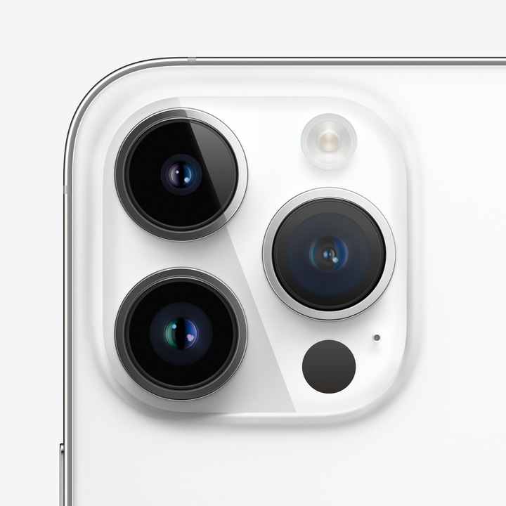 Produktbild Apple iPhone 14 Pro (512 GB, Silver, 6.10", SIM + eSIM, 48 Mpx, 5G)