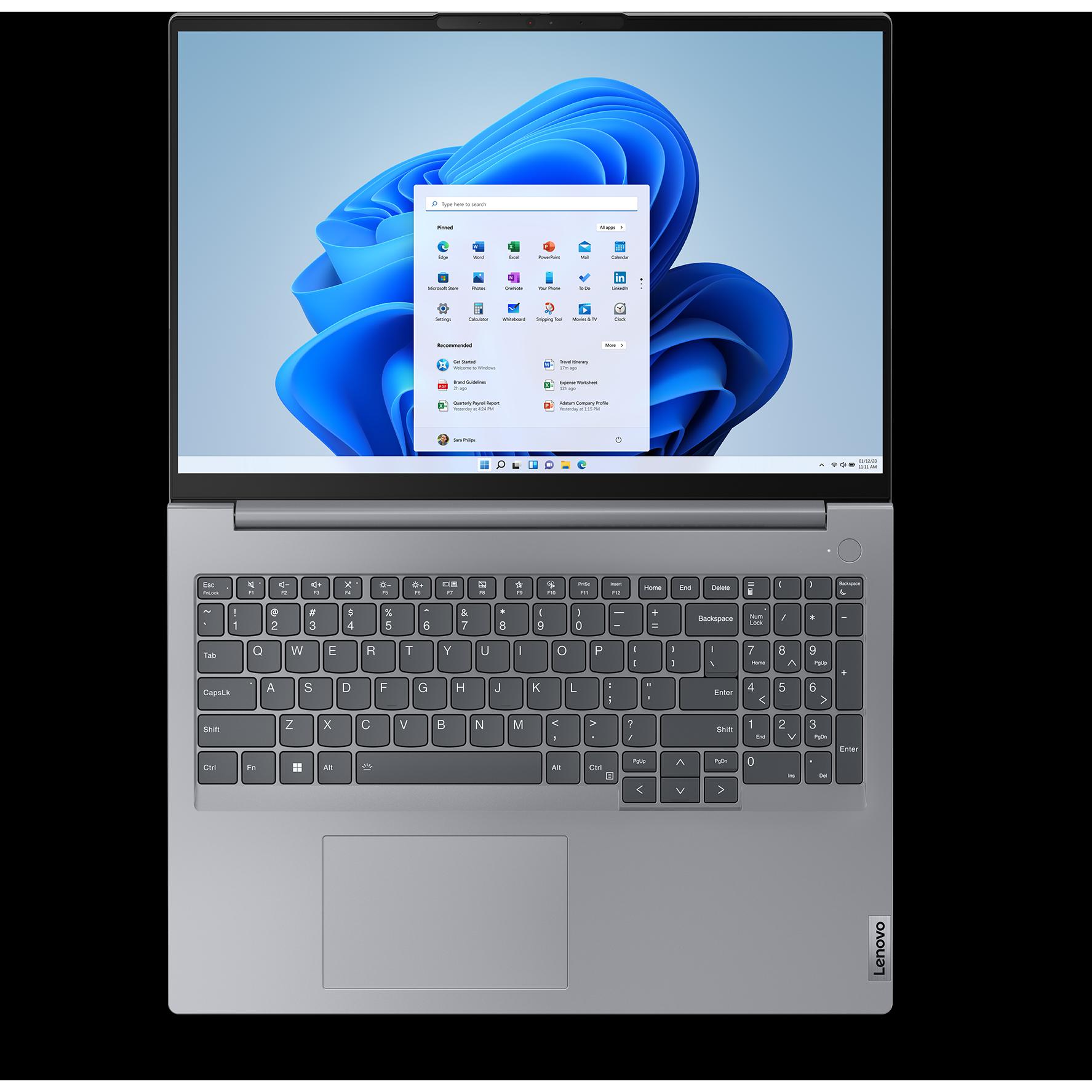 Lenovo ThinkBook 16 Gen 6 (16", Intel Core i5-1335U, 16 GB, 512 GB, DE), Notebook, Grau