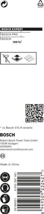 Produktbild Bosch Professional Zubehör EXPERT HEX-9 HardCeramic Bohrer, 6 x 90 mm (6 Millimeter)