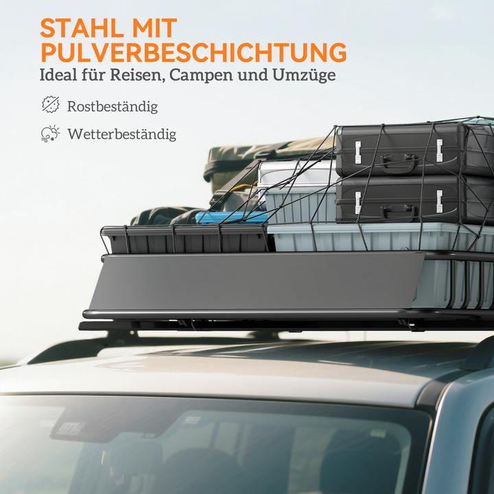 Produktbild Homcom Dachträger Stahl Schwarz