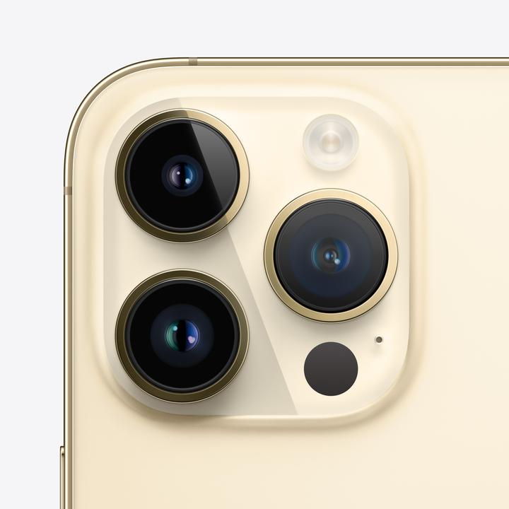 Produktbild Apple iPhone 14 Pro Max (256 GB, Gold, 6.70", SIM + eSIM, 48 Mpx, 5G)