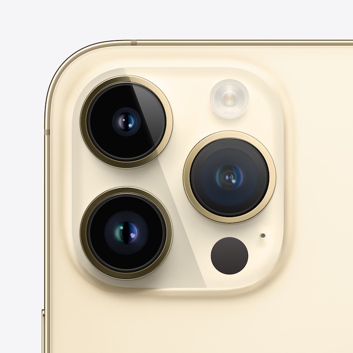 Produktbild Apple iPhone 14 Pro Max (128 GB, Gold, 6.70", SIM + eSIM, 48 Mpx, 5G)