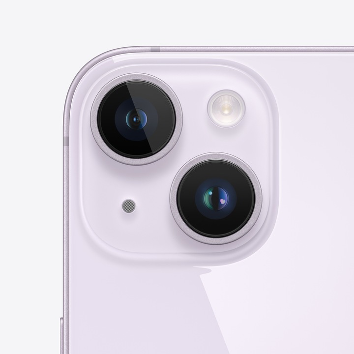 Actual product image Apple iPhone 14 Plus (256 GB, Purple, 6.70", SIM + eSIM, 12 Mpx, 5G)