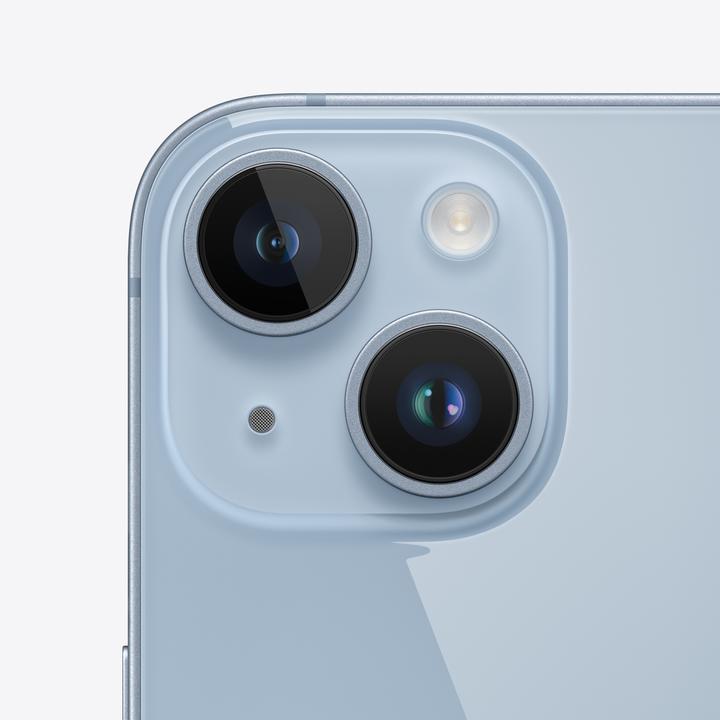 Produktbild Apple iPhone 14 Plus (128 GB, Blue, 6.70", SIM + eSIM, 12 Mpx, 5G)