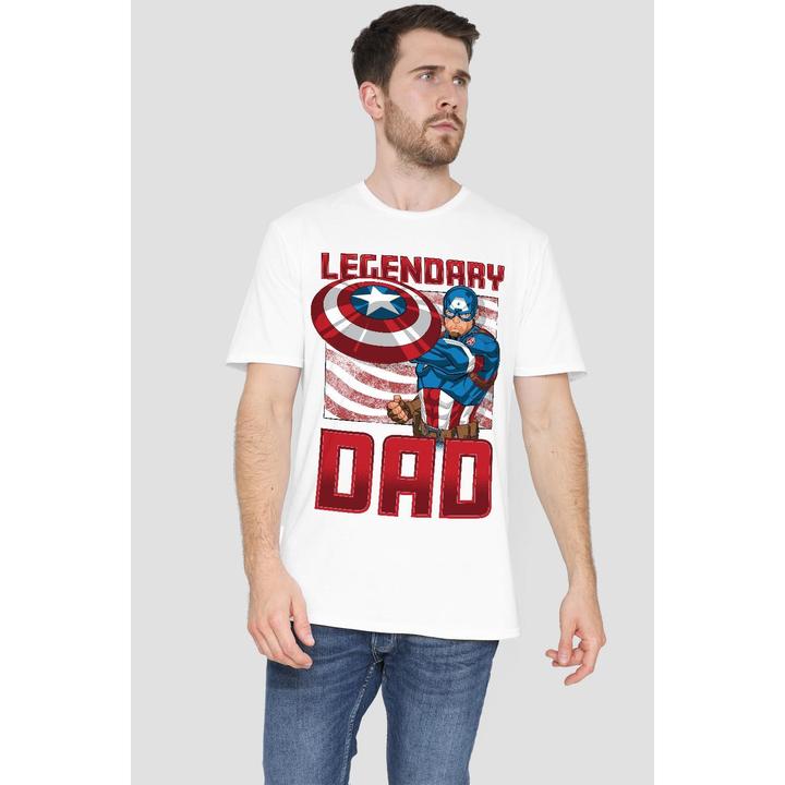 Immagine prodotto Captain America Legendary Dad TShirt (XXL)